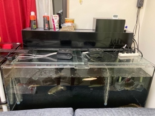 1200×600×450 アクリル水槽