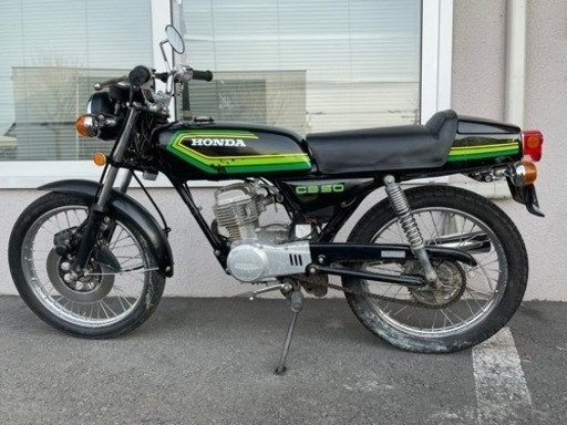 希少cb50jxベンリー 実動 書類有 室内保管 旧車 自賠有 70年代