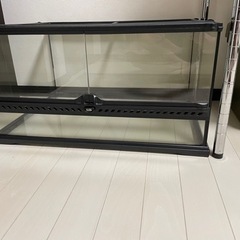 取引き決定【美品】グラステラリウム6030 爬虫類飼育ケージ