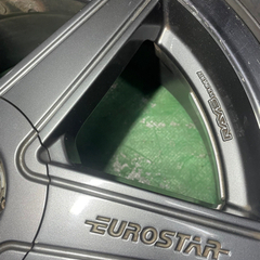 RAYS EUROSTAR 17インチ 4・5穴マルチ（PCD114.3） 7J オフセット52 タイヤ・ホイール4本セット レイズ ユーロスター スタンス jdm usdmの画像