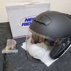 美品！シールド付きジェットヘルメット SY-5 63-64cm未満