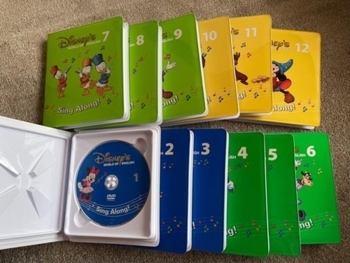 【シングアロングのみお取引中】ディズニー英語DVD