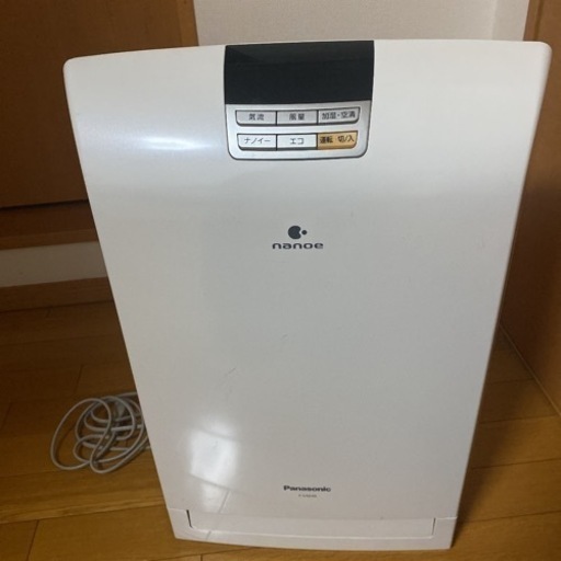 加湿空気清浄機 Panasonic F-VXE40-W