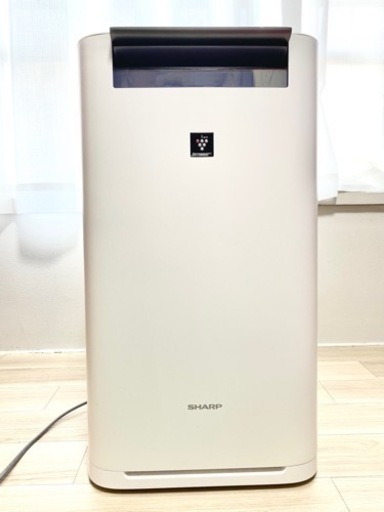 シャープ空気清浄機KI-JS50-W ホワイト