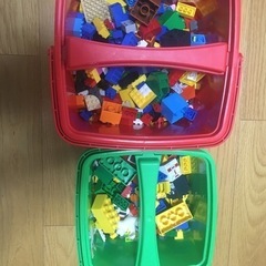 【取引中】レゴ　緑　赤　LEGOの画像