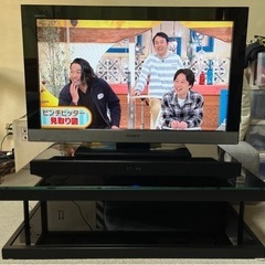 新生活応援　テレビ、スピーカー、TV台セット　早い者勝ち