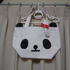 新品    かわいいパンダのトートバックの画像