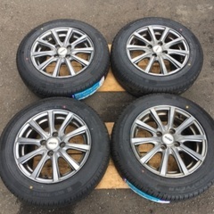【タイヤ新品】グッドイヤー GOODYEAR GT-Eco Stage 165/70R14 165/70/14 アルミホイール付き 14インチ 5.5J +38 4本セット バリ山！