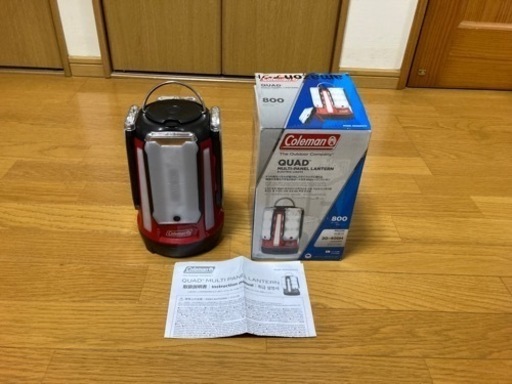 コールマン　LED ランタン　QUAD MUITI-PANEL LANTERN