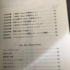 中古☆やさしいアルトサックスの吹き方の画像