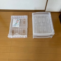 3段ボック、収納セットの画像