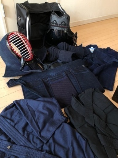 子供用　剣道　防具一式　胴着一式　バッグ付き