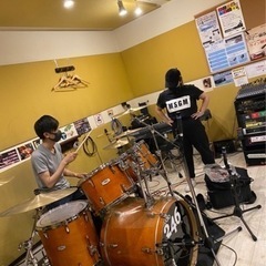 ついに明日‼️ドラム初心者、興味ある方、大歓迎‼️