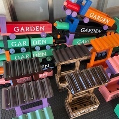 多肉植物プランター　ハンドメイド※木製の画像