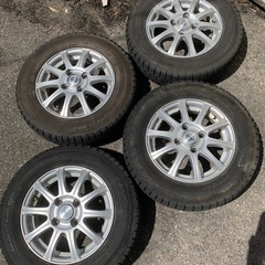 アルミホイール付きスタッドレス　145/80/R13