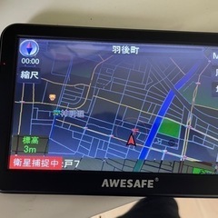 AWESAFE ポータルブルナビ　ワンセグ内蔵の画像