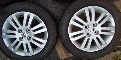 スズキ　スプラッシュ純正ホイール4本組　タイヤ付き