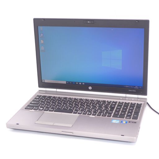 中古美品 15インチ 銀色 ノートパソコン hp 8560p Wi-Fi有 第2世代 Core i3 4GB 500GB DVDマルチ 無線LAN Windows10 Office 即使用可 19,980円