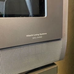 ヒタチ　ブラウン管テレビ　地デジ対応の画像