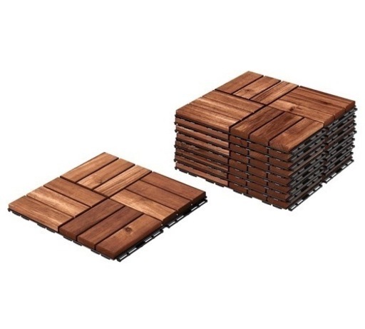 ★決まりました★IKEA  ウッドパネル　70枚