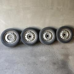 夏タイヤ4本セット 155/65/R13 2012年製 YOKO...