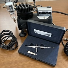 価格見直し【ほぼ新品】エアブラシ コンプレッサーセット