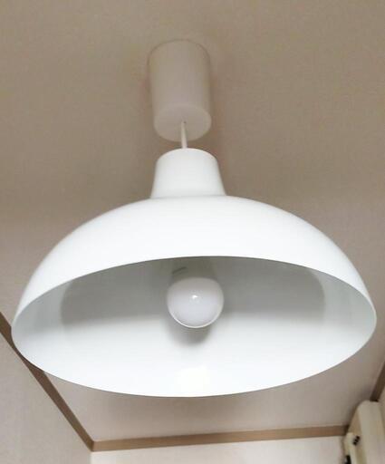 無印良品 ペンダントランプアルミ