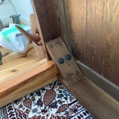 コーヒーテーブル（アカシア、ヘリンボーン）の画像