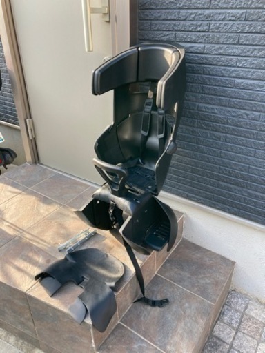 子供乗せ 後席用 上級モデル・折り畳み機能付  ４か月・数回利用