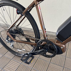 2021年9月に購入しましたがスポーツクラブ活動にシフトチェンジしましたので未使用に近い状態です。eバイク、ルイガノAVIATOR-E油圧式ディスクブレーキの画像