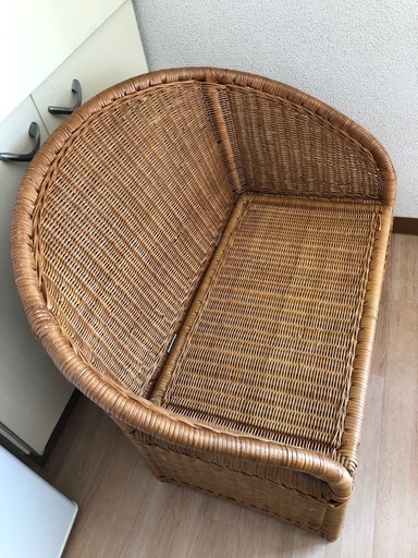 籐製スツール