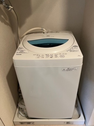 洗濯機　5kg 2017年製