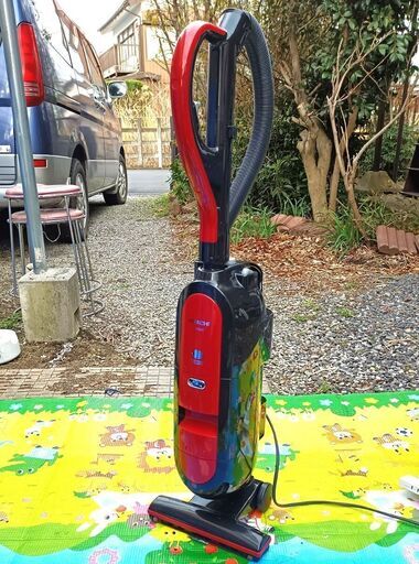 ★美品！配達可！★HITACHI ごみダッシュサイクロン PV-SU3(R) [シャイニーレッド]