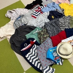 春夏男の子用子ども服80-90cm約30点まとめ売りAの画像