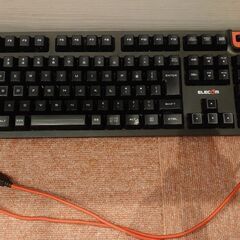 値下げ　エレコム ゲーミングキーボード 【DUX】TK-DUX30BK