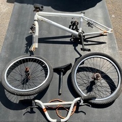 練習用　部品取り　BMX  フレーム　曲がり無し