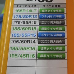 お値下げ中！ 非金属タイヤチェーン ネットギア ジラーレ GN-08 1度のみ使用 対応タイヤ 165R14 LT 他 バネットバン タウンエースバン プロボックス 等 NETGEAR GIRARE 西岡店の画像