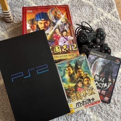 総額7万円相当　PlayStation2本体　三国志12   無双OROCHI   三国志パワーアップキット
