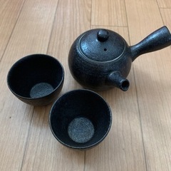 急須　湯呑み２つ　セット　無料