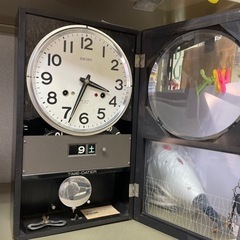 SEIKOネジ巻古時計の画像