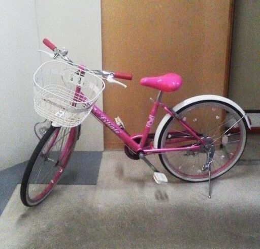値下げしました 22インチ 子供用自転車 ジュニア ピンク