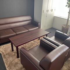 オカムラ応接セット　直接引き取り条件 池袋駅徒歩５分 