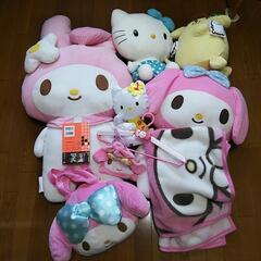 サンリオ　マイメロ　キティ　ビッグぬいぐるみセット