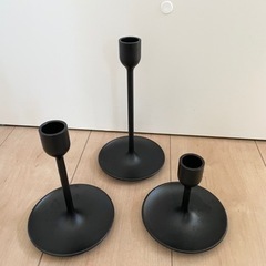 美品 ＊ IKEA イケア キャンドルホルダー キャンドルスタンド ②