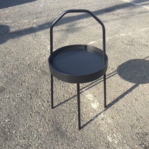 ★IKEA イケア★BURVIK ブールヴィーク サイドテーブル ブラック38㎝