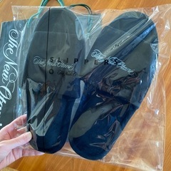 【値下げしました‼️】高級ホテル ニューオータニ 禅 ショッパー/スリッパセット（新品未使用品）の画像