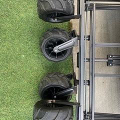 キャリーワゴン　FIELDOOR ワイルドマルチキャリー（折畳式多用途キャリーカート）タフロングの画像