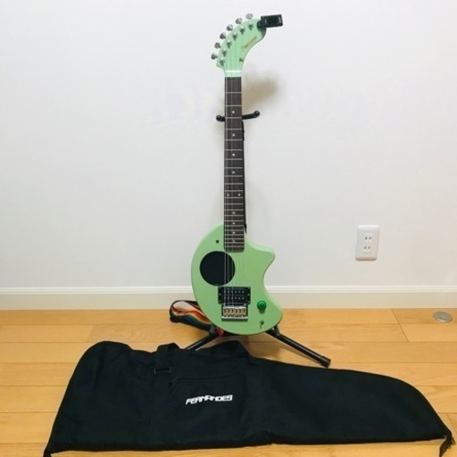 FERNANDES フェルナンデス ZO-3 ギター green グリーン