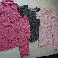 マタニティパジャマ 綿100% MからL セットの画像