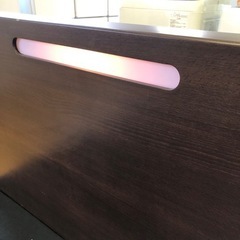 シングルベット　ローベット　フレームのみ！　ブラウンの画像